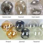 Ceiling design lamp  Branching Bubble by Roll & Hill (Lindsey Adelman) (9 lampshades,  Black)