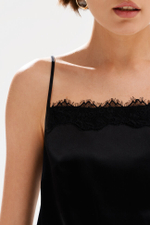 23516 Блузка женская (черный)