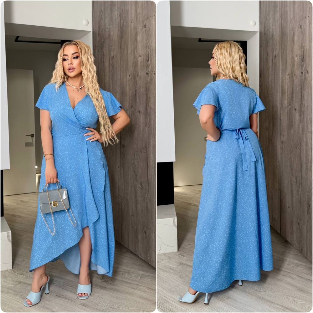 Платье на запах УК-1964-17 Фабрика Моды