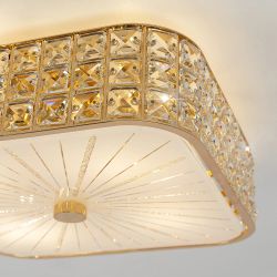 Citilux Портал CL324242 Люстра хрустальная Золото