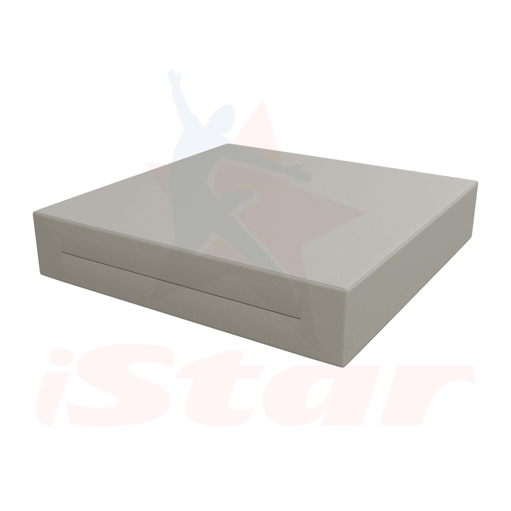 Мат "Зона приземления" - чехол белый хлопок - наполнение поролон - 2x2x0.4м