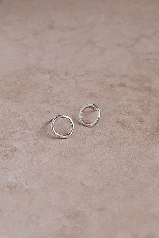 Серьги маленькие круги / Mythos