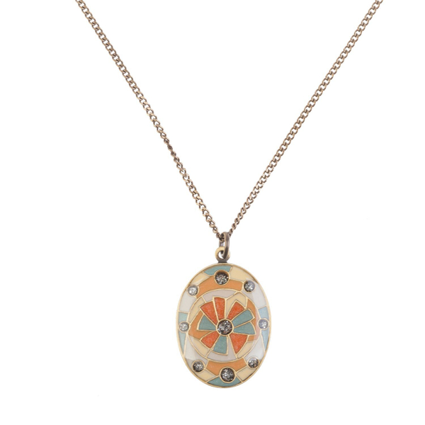 Колье Clara Bijoux Ромашки B76714 M