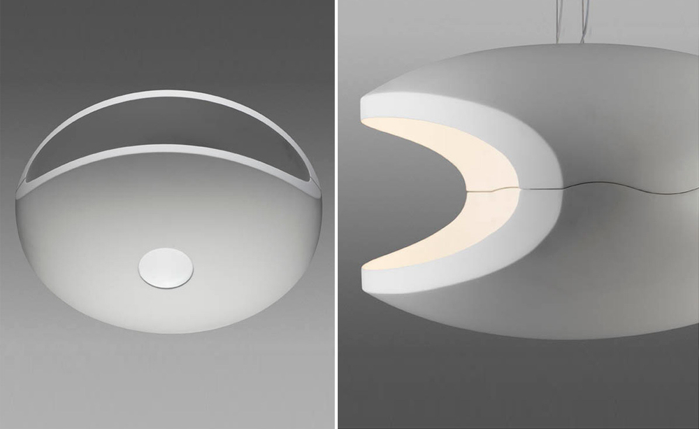 Подвесной дизайнерский светильник  O-Space by Foscarini (белый)