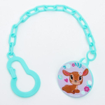 4733696 Держатель для пустышки «Мамы и малыши: оленёнок», на цепочке, на цепочке