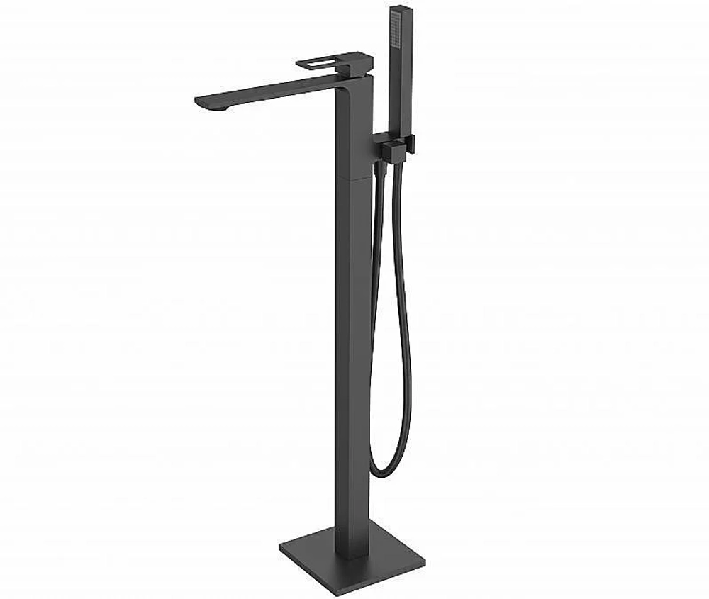 Смеситель для ванны BelBagno LUCE LUC-FMT-NERO