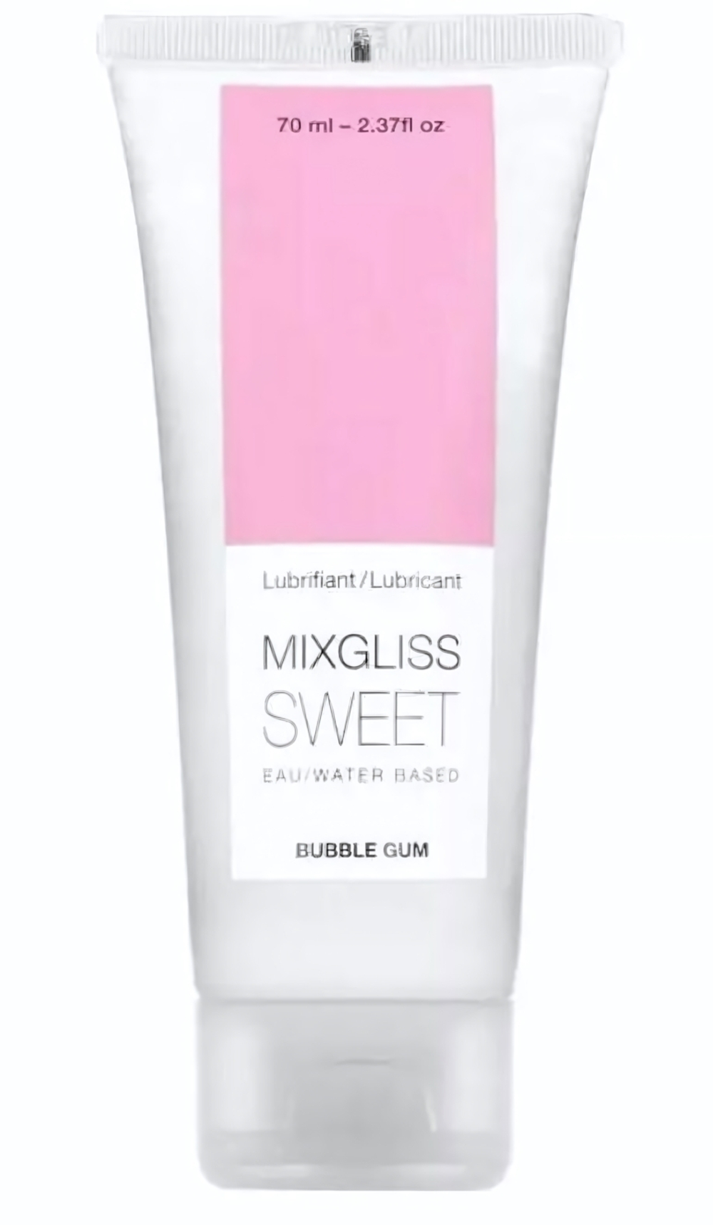 Смазка на водной основе Mixgliss Sweet с ароматом бабл-гам - 70 мл.
