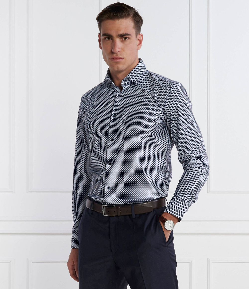 Рубашка P-HANK BOSS BLACK - темно-синий(50508738)