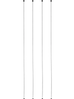 Поводок для рыбалки титановый 10,0кг/30см (в упк. 2шт.)