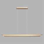 7018/40LA HIGHTECH ODL25 283 Подвесной светильник c сенсорн. вкл. цв. тем-ры 2700-4000-5500K металл/акрил под латунь брашинг IP20 40W CRI 90 220V PUNTO