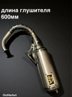 Глушитель спортивный V8 дио 18 27 такт 24 30 51