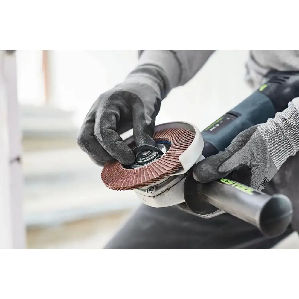 Аккумуляторная угловая шлифовальная машина AGC 18-125 5,0 EBI-Plus FESTOOL 577700