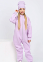 Комбинезон для девочек "Жади-1" р-р 110, Сиреневый