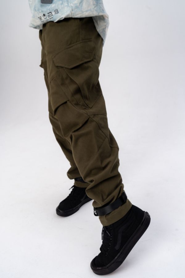 Брюки Anshin хаки - фото 3