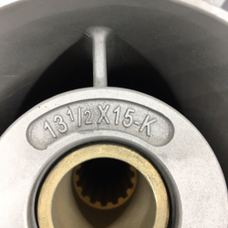 Гребной винт Yamaha 60-140, F70-F115 (3x13-1/2x15) (Сталь)