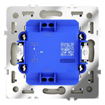 Выключатель встраиваемый VOLTUM S70 одноклавишный с подсветкой 10А, (шелк)