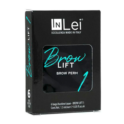 InLei® Перманентный состав для бровей "Brow Lift 1"  упаковка 6 шт Х 1,5 мл