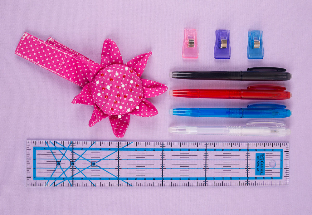 "Gamma" NDR-01 Подушечка для игл на руку 9 см в блистере "цветок"