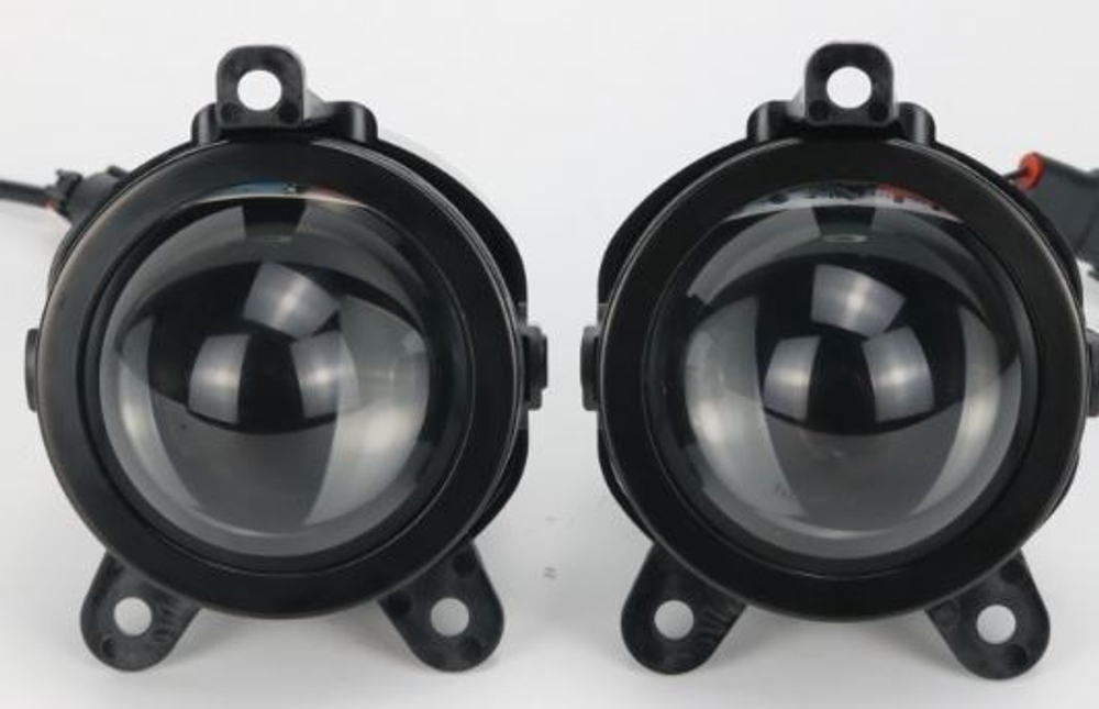 Противотуманки BI-LED 2170) (W) 30w ЛИНЗА 2режима БЛИЖНИЙ+ДАЛЬНИЙ с регулир. (пара) GQ9070-Laser