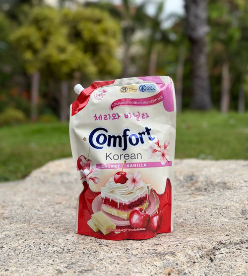 Кондиционер для белья парфюмированный Вишня и Ваниль Korean Cherry Vanilla Comfort
