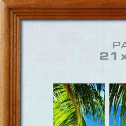 Фоторамка Image Art С18 18х18 деревянная из сосны, цвет бронза, вставка-прозрачный пластик (60шт) | Image Art