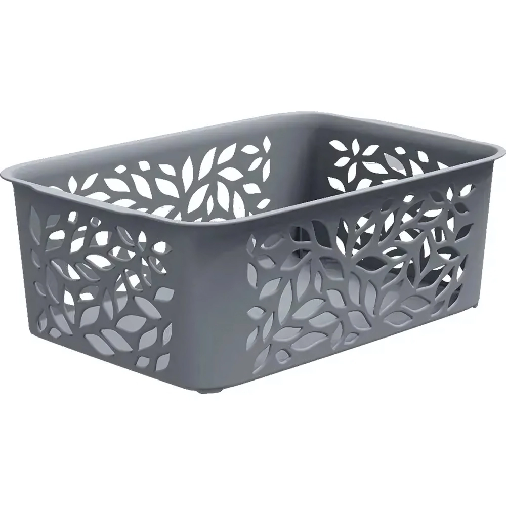 Корзина Leaves 2,3л 222х81мм (серый)
