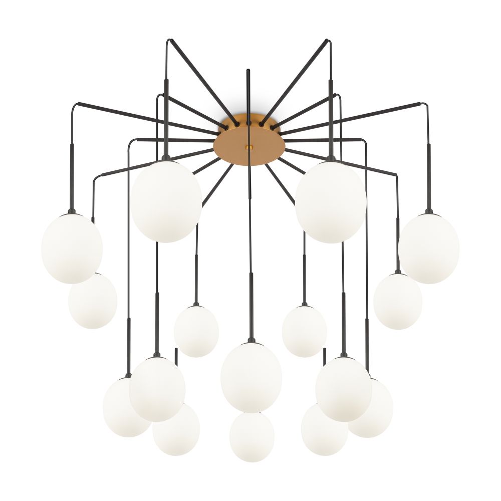 Люстра подвесная Maytoni Branch MOD176PL-16G