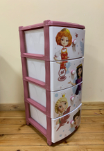 Комод "Царевны" 4-х секционный М8560