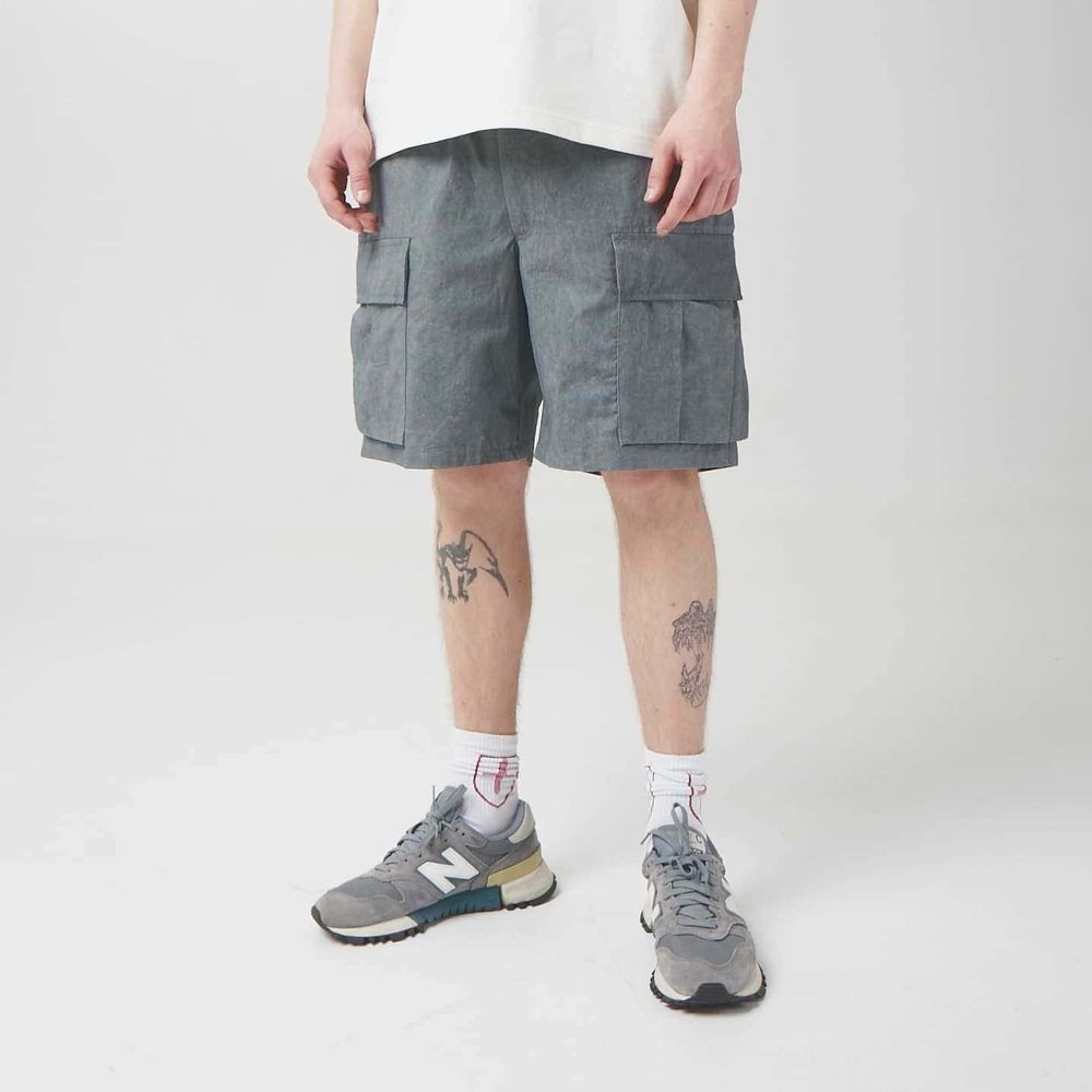 Шорты Меч SS24 Cargo Dyed Smoke Grey светло-серые