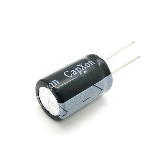 Конденсатор электролитический 33мкФ 400в 105°С KM / 16x25 / Capxon
