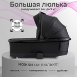 Детская коляска Sweet Baby Massimo SBL 3 в 1 Black