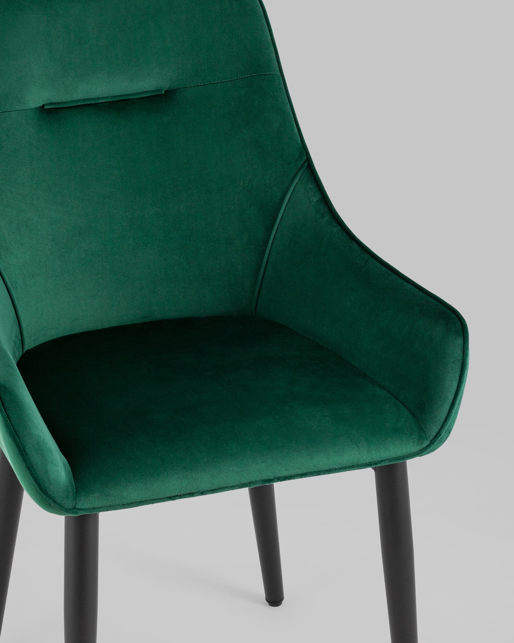 Стул Диана велюр изумрудный