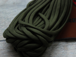 Паракорд 550 болотно- зеленый OD Green (7 жил) RZ Manufacturer PC007 - 1 метр