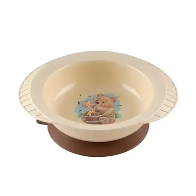 Тарелка детская на присосе Polly