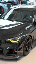 Карбоновая губа, канарды, накладки на зеркала и боковые юбки для BMW M2 G87 2023+ БМВ тюнинг