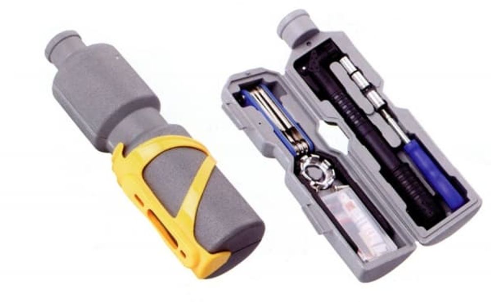 Набор велоинструментов Kenli KL-9806 Kenli из 11-ти предметов в футляре в форме фляги/230150