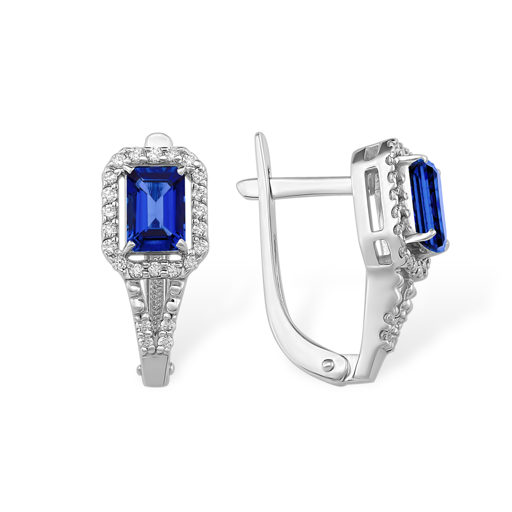 Серьги из золота 585 пробы