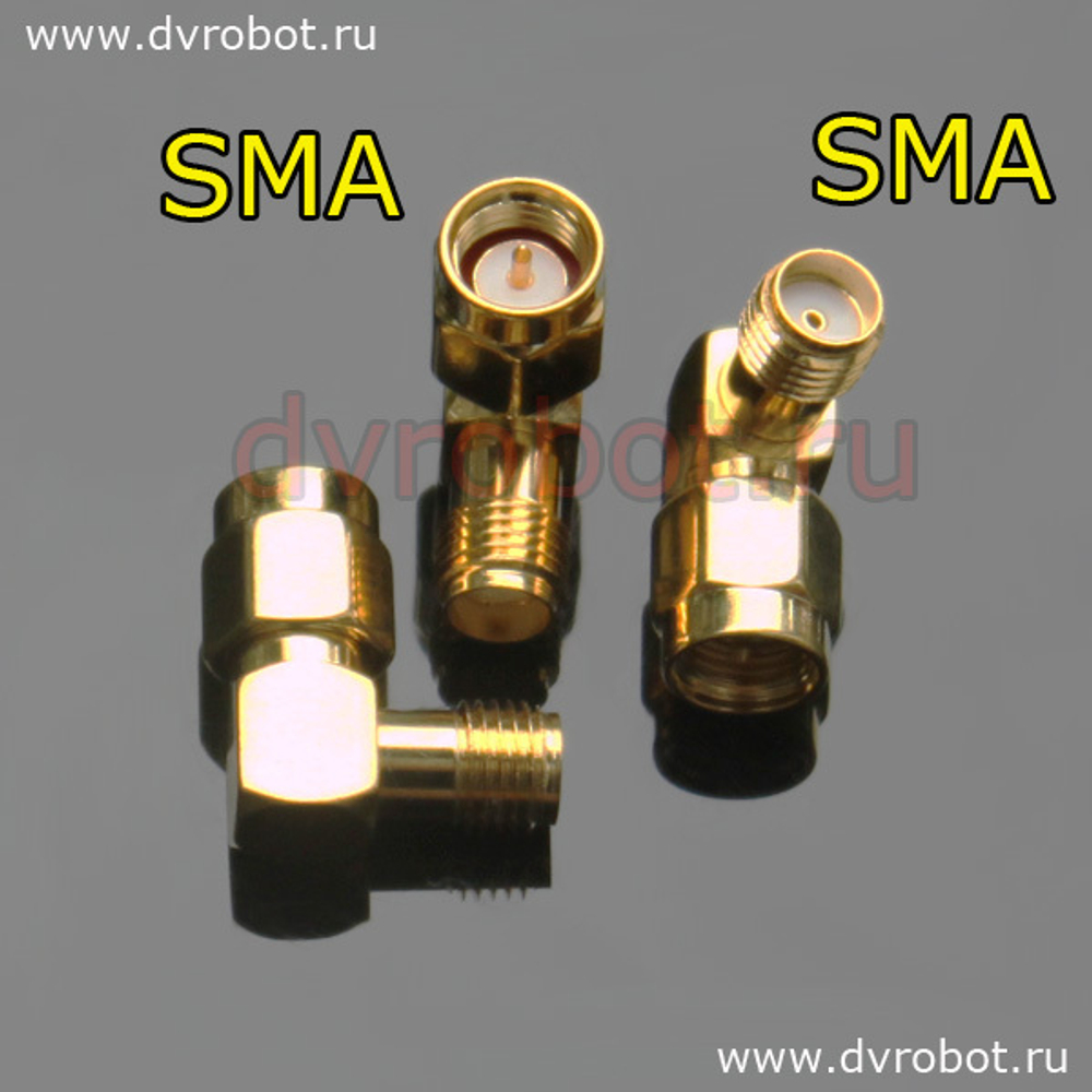 Переходник угловой SMA-SMA “М-П”