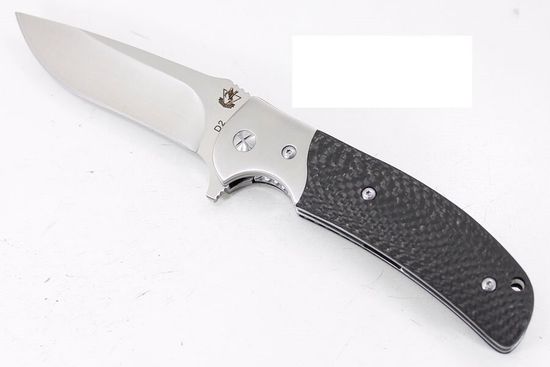 Складной нож Steelclaw Резервист c клинком из стали D2, рукоять карбон