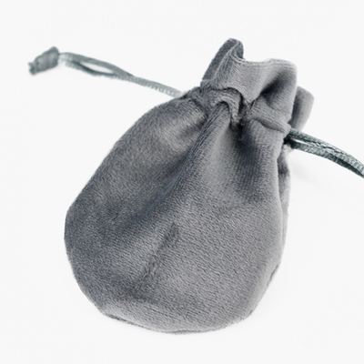 Мешочек U-образный плюшевый, 100х120 мм, 10 штук