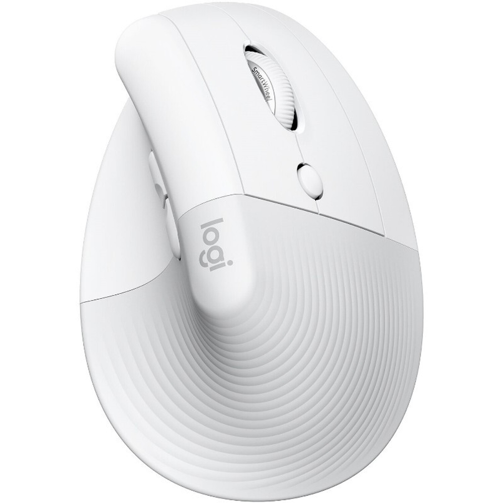 Мышь Logitech Lift Vertical Ergonomic, Wireless 2.4 GHz, Bluetooth, Off-white