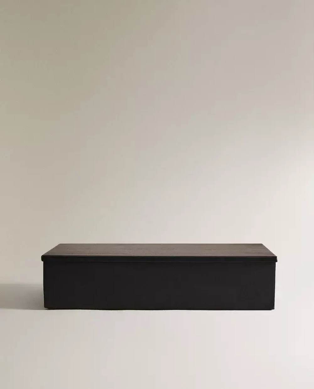 ZARA HOME МЕТАЛЛИЧЕСКАЯ ШКАТУЛКА ДЛЯ ДРАГОЦЕННОСТЕЙ, ЧЕРНЫЙ