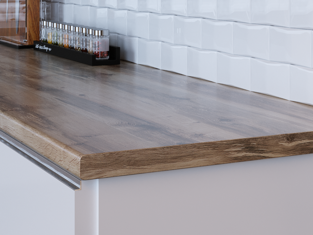 Столешница Береза сандал 3 кат 3050*600*40 /521/