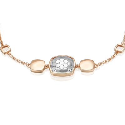 Браслет из комбинированного золота