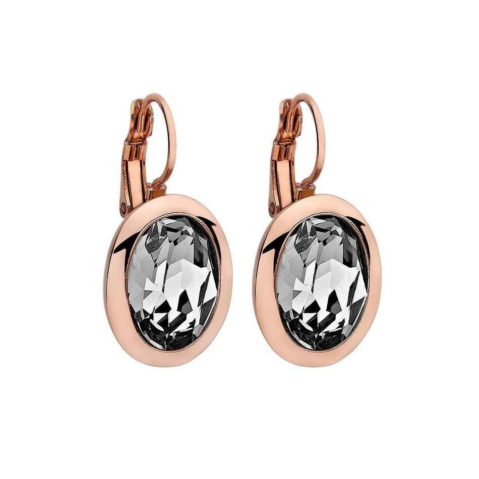 Серьги Qudo Tivola Crystal 303002 BW/RG
