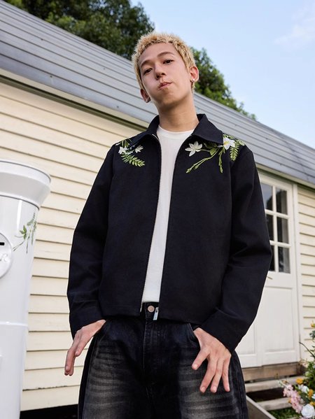 Куртка HARSHandCRUEL "Flowers" Zip Jacket