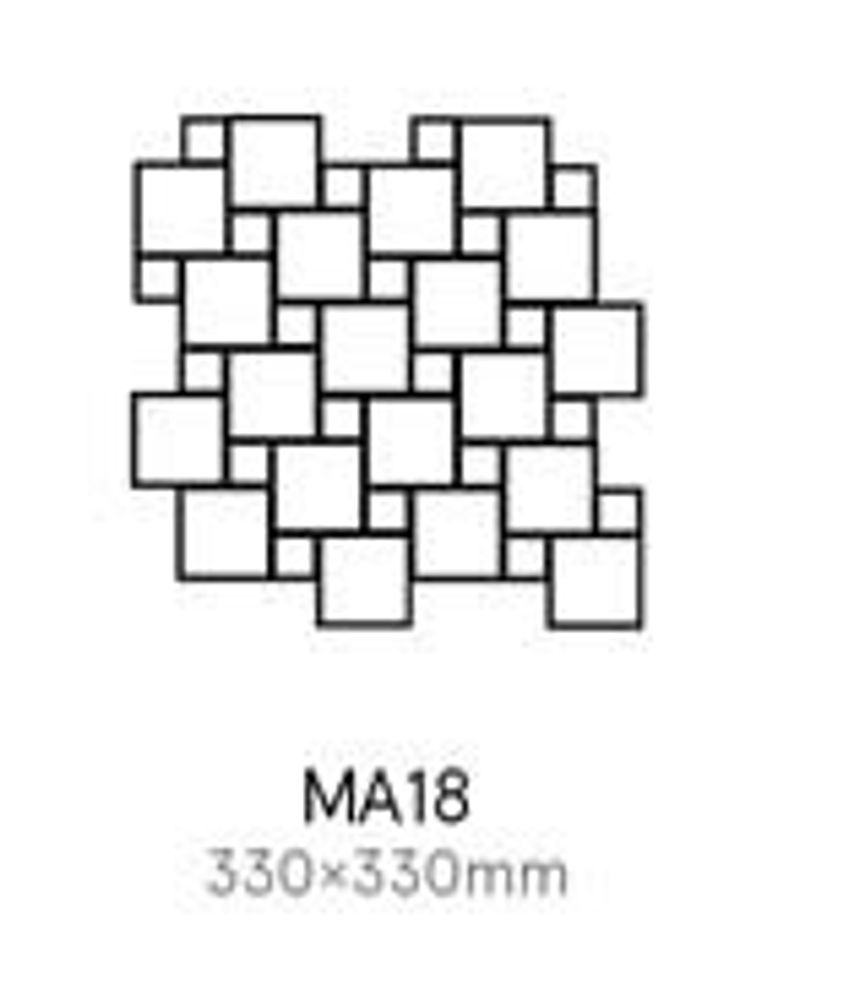 Мозаика Tardivo Bianco-M MA18 (Art##0007121)