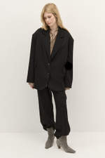 Жакет объемного кроя