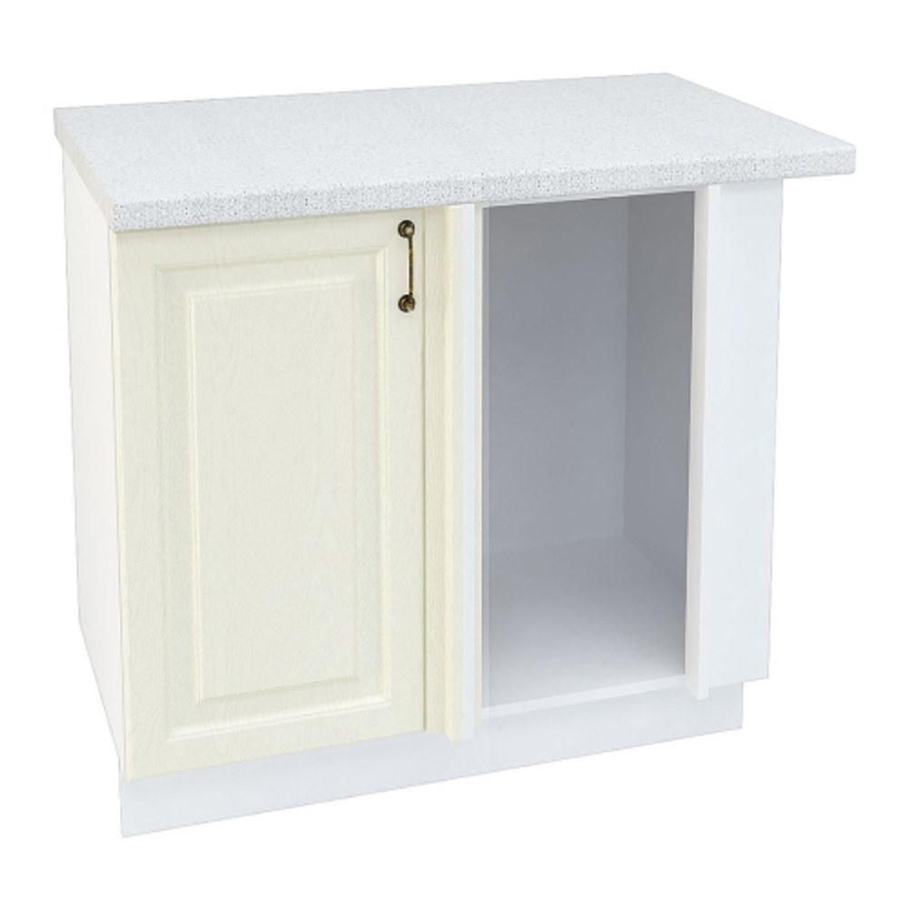 Кухонный модуль напольный Ницца ШНУ 990м (НУ 990м, Ф-20, Ф-99), 990×480×816 мм, угловой (МФ Сурская мебель)