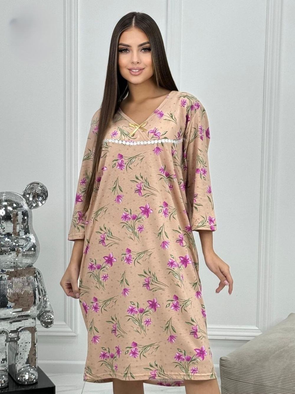 Сорочка х/б длин.рукав М-101